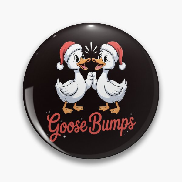 Item preview, Goose Bumps Goosebumps Funny Christmas Geese Fist Bump designed and sold by VladoZork.