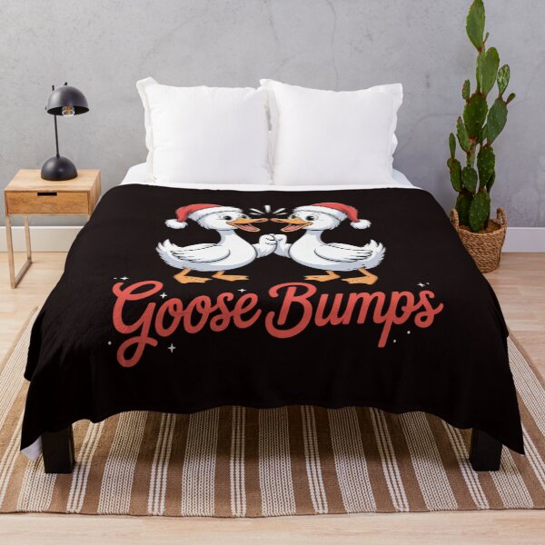 Item preview, Goose Bumps Goosebumps Funny Christmas Geese Fist Bump designed and sold by VladoZork.