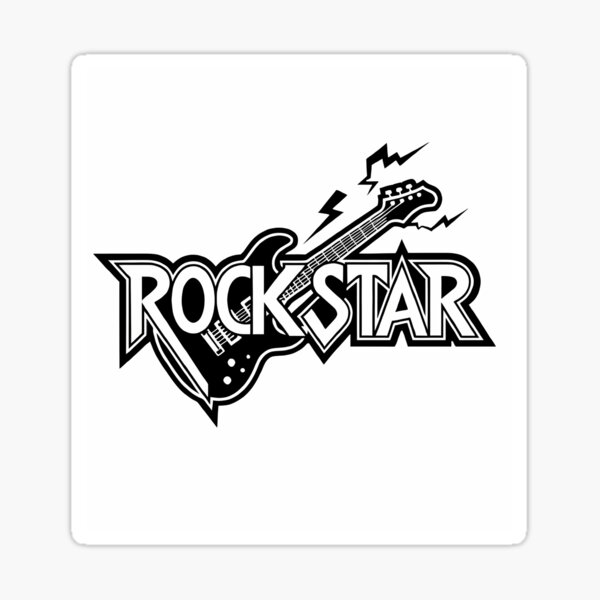 Electric Rockstar Sticker