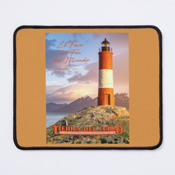 Item preview, Vintage-Style Tierra del Fuego Travel Poster designed and sold by travelwitheric.