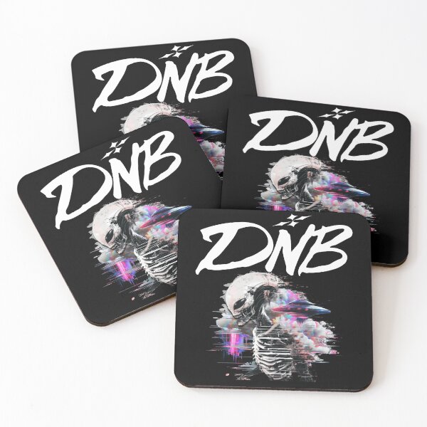 Item preview, DNB - Alien Bass Glitch (White)  designed and sold by Discothreadz.