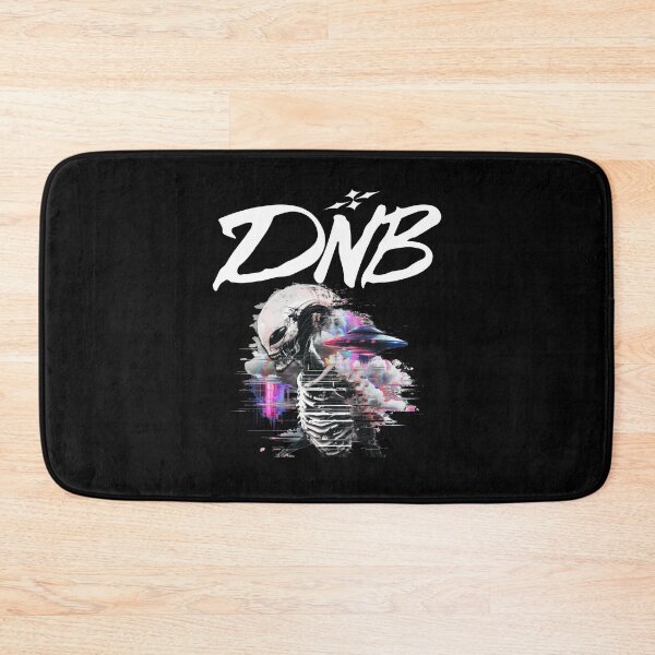 Item preview, DNB - Alien Bass Glitch (White)  designed and sold by Discothreadz.
