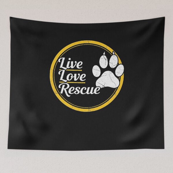 Item preview, Live Love Rescue - Dog Lover Adopt a Dog Adoption designed and sold by cawtoon.