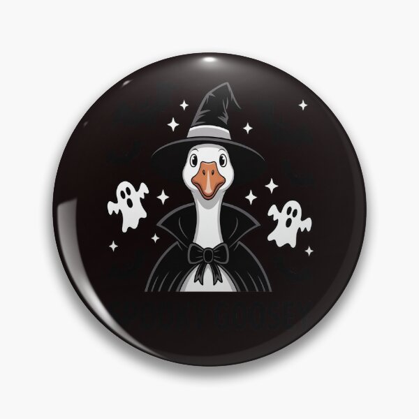 Item preview, Halloween Spooky Goosey Halloween Silly Goose Witch designed and sold by VladoZork.
