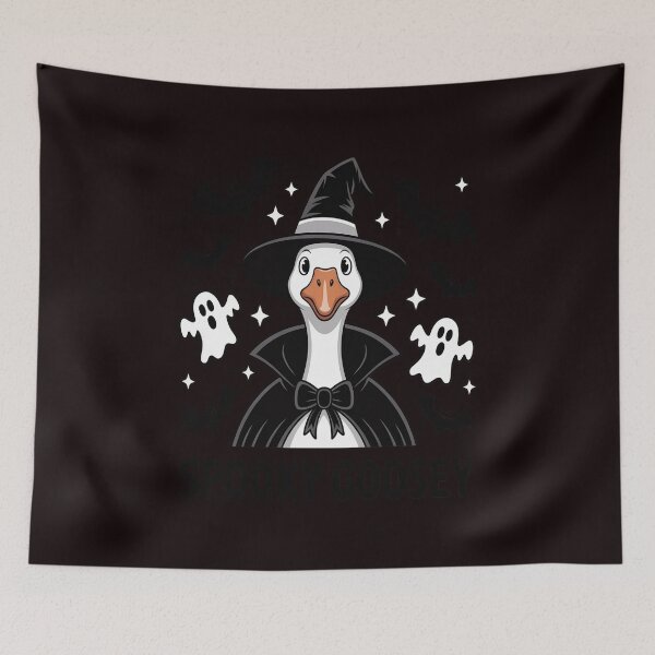 Item preview, Halloween Spooky Goosey Halloween Silly Goose Witch designed and sold by VladoZork.
