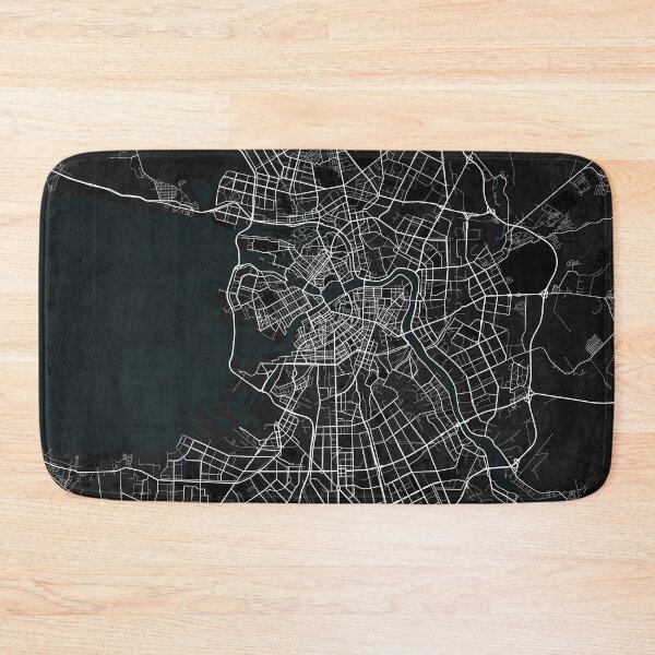 Item preview, Saint Petersburg City Map of Russia - Dark designed and sold by deMAP.
