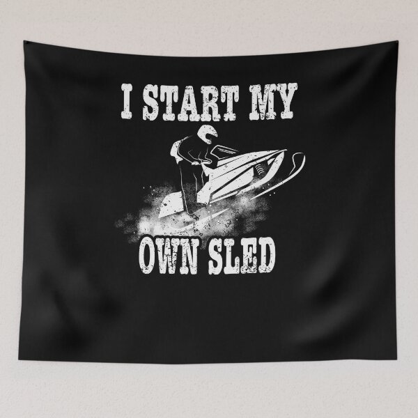 Item preview, Snowmobile Riding Gear Shirt I Start My Own Sled designed and sold by shoppzee.