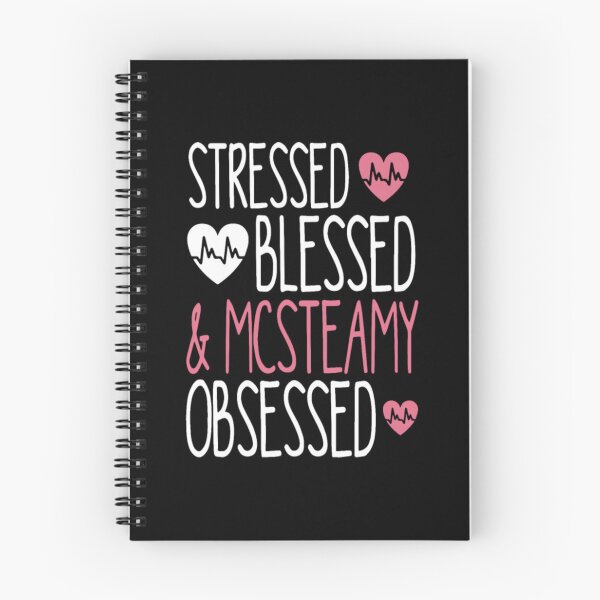Item preview, Stressed Blessed And Mcsteamy Obsessed	 designed and sold by yxkvfuigqw8.