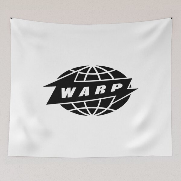 Item preview, Warp Records (Black Version) Classic designed and sold by SkylarRobins.