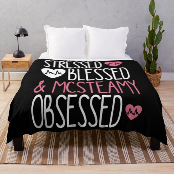 Item preview, Stressed Blessed And Mcsteamy Obsessed	 designed and sold by yxkvfuigqw8.