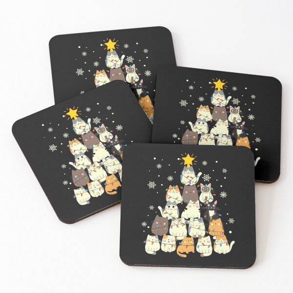 Item preview, Cute Cats Christmas Tree Funny Essential 		 designed and sold by iuktvvdfeu5.
