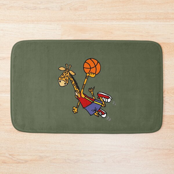 Item preview, Funny Giraffe Slam Dunk Basketball Sports.png designed and sold by Zayalanni.