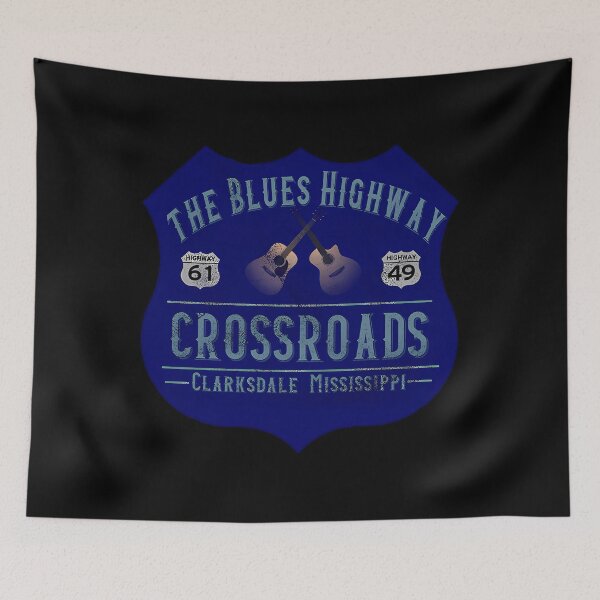 Item preview, The Blues Highway--Crossroads designed and sold by TherryChevalier.
