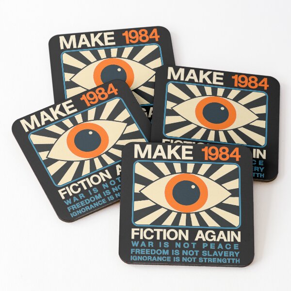 Item preview, Make 1984 Fiction Again Retro Political designed and sold by DakirooStudio.