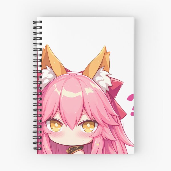 Item preview, Caster Tamamo no Mae Fate Grand Order Game Anime Girl Chibi Kawaii Peeker designed and sold by HumbertoValveno.