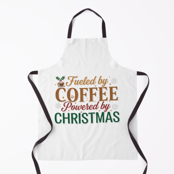 Item preview, Fueled By Coffee Powered By Christmas. Funny Holiday Coffee Lover Design designed and sold by Aarvya Fashion Club ( A.F.C ).