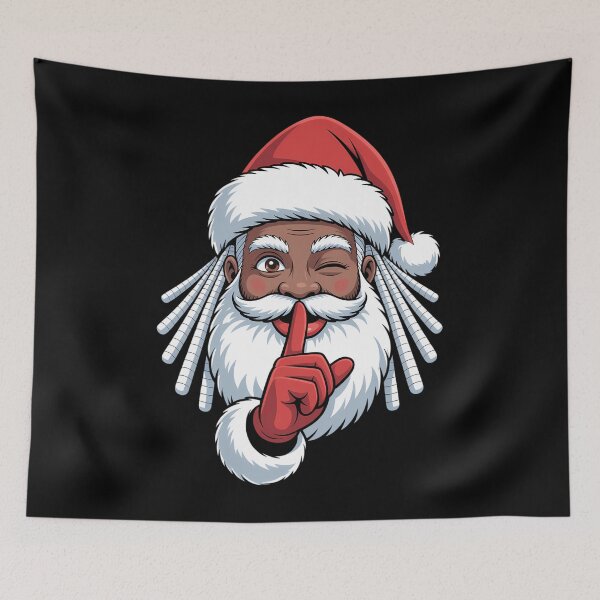 Item preview, African American Santa Claus Christmas Party Decor designed and sold by LeeEvans222.