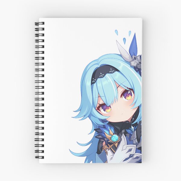 Item preview, Eula Genshin Impact Game Anime Chibi Kawaii Peeker designed and sold by HumbertoValveno.