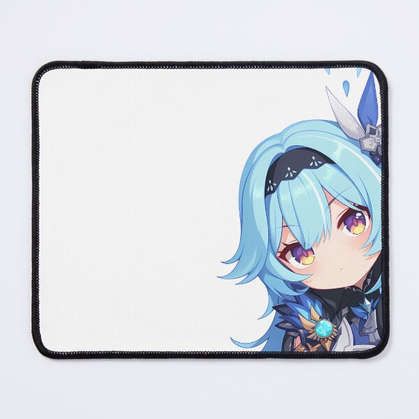 Item preview, Eula Genshin Impact Game Anime Chibi Kawaii Peeker designed and sold by HumbertoValveno.