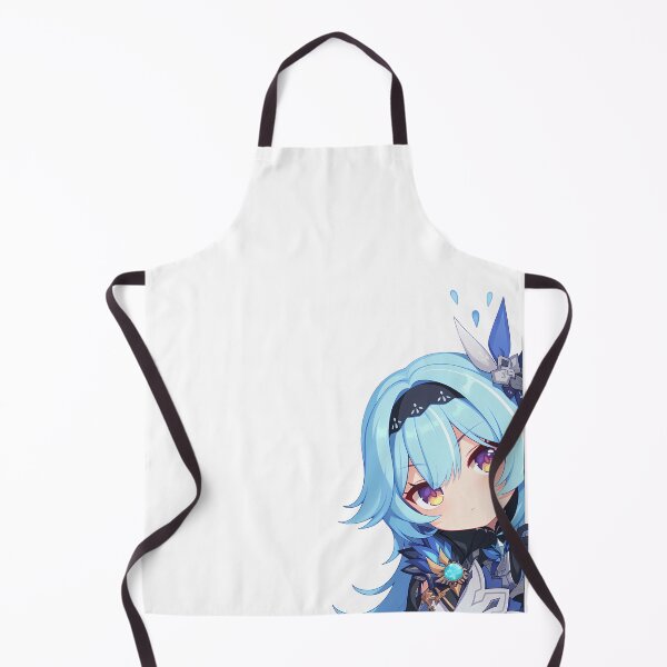 Item preview, Eula Genshin Impact Game Anime Chibi Kawaii Peeker designed and sold by HumbertoValveno.
