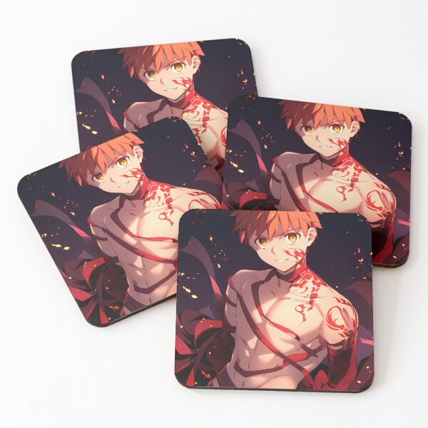 Item preview, Shirou Emiya Flame Marks Fate Stay Night Anime designed and sold by Zwjona.