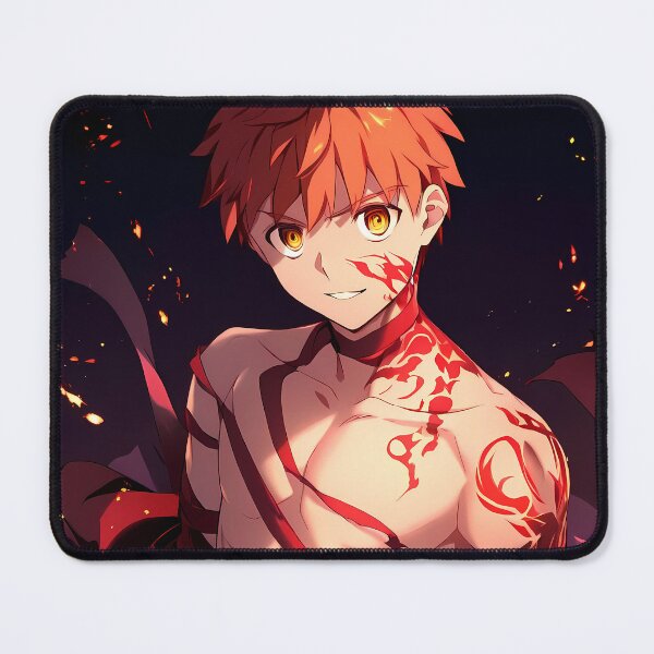Item preview, Shirou Emiya Flame Marks Fate Stay Night Anime designed and sold by Zwjona.