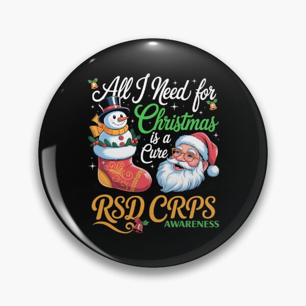 Item preview, All i Need For Christmas is a Cure RSD CRPS Awareness designed and sold by LeeEvans222.