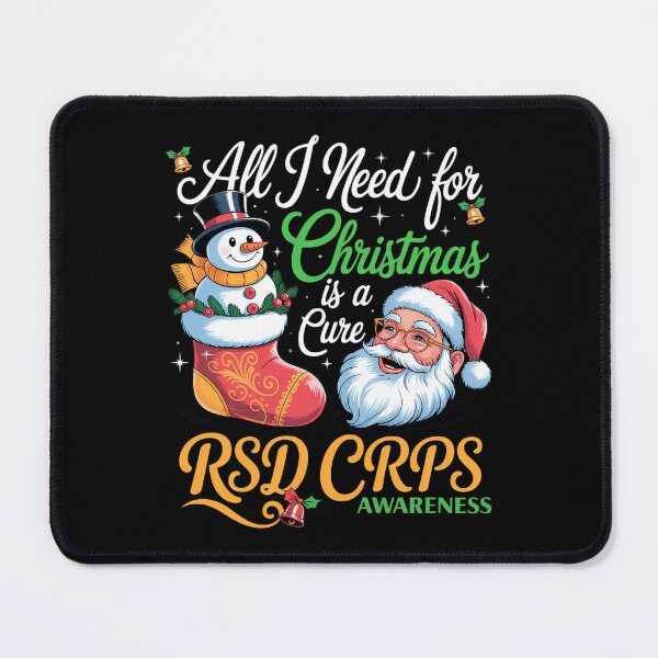 Item preview, All i Need For Christmas is a Cure RSD CRPS Awareness designed and sold by LeeEvans222.