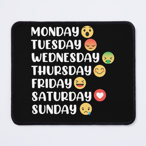 Item preview, Monday Through Saturday Funny Quote designed and sold by DouglasVel19.
