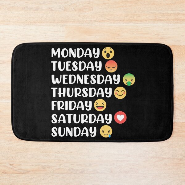 Item preview, Monday Through Saturday Funny Quote designed and sold by DouglasVel19.