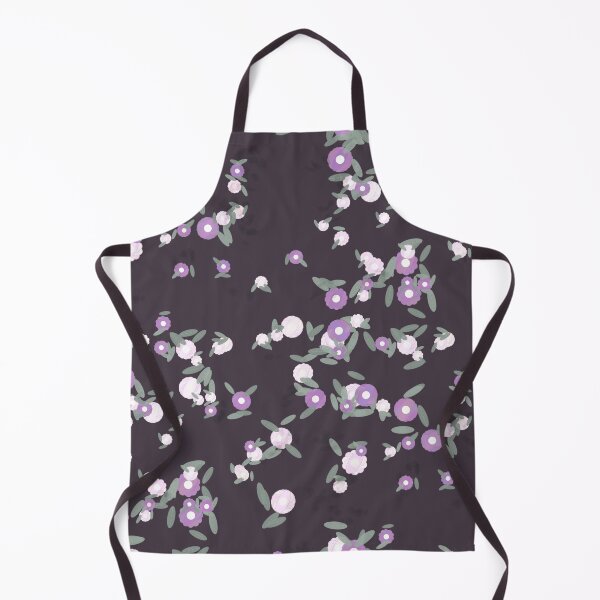 Item preview, Darkbloom Plum Seamless Floral Repeat designed and sold by LaiThaiPatterns.