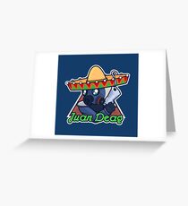 Juan Deag - Counter-Terrorist Greeting Card