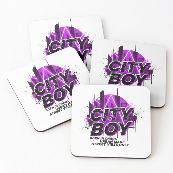 Item preview, CITY BOY Streetwear T-Shirt Design – Urban Graffiti Skull, Underground Style, Grunge Fashion designed and sold by Happyfreedom.