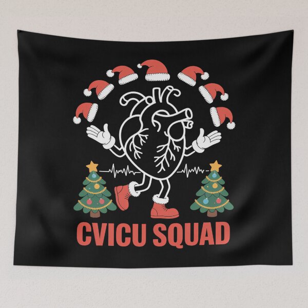 Item preview, Anatomical Heart CVICU Cardiac Nurse Cardiology RN Christmas designed and sold by JonBarnes22.