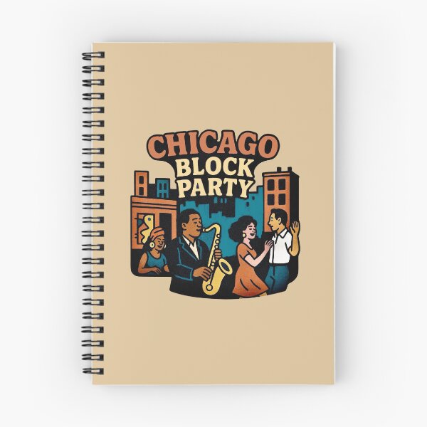 Item preview, Chicago Block Party designed and sold by Myra365Art.