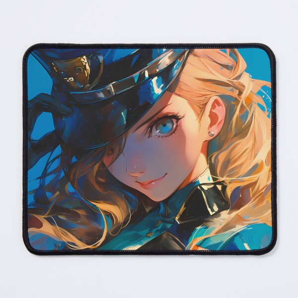Item preview, Justine Caroline Velvet Room Persona 5 Game Twin Warden Blue Uniform designed and sold by HumbertoValveno.