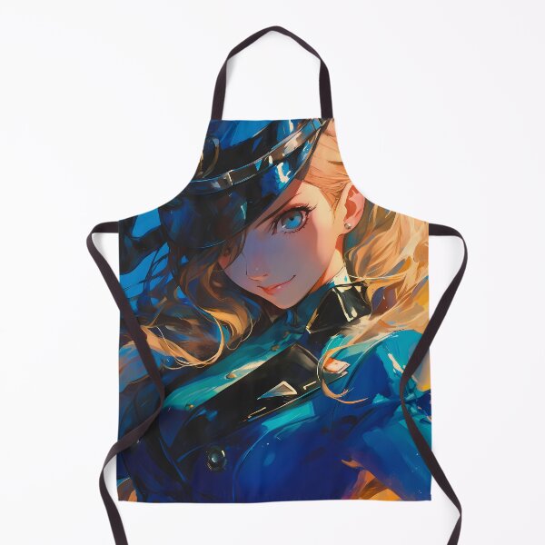 Item preview, Justine Caroline Velvet Room Persona 5 Game Twin Warden Blue Uniform designed and sold by HumbertoValveno.