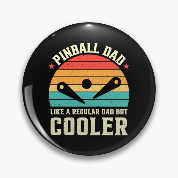 Item preview, Pinball Dad Like A Regular Dad But Cooler Retro designed and sold by RareBunny.
