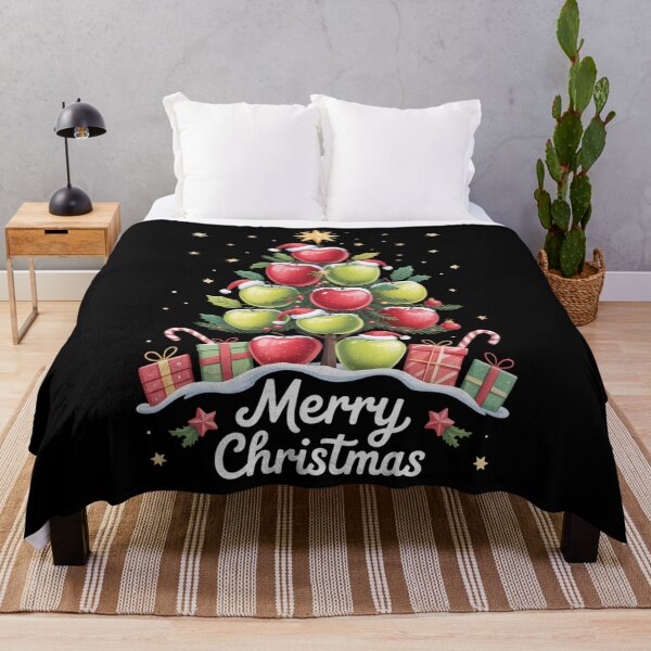 Item preview, Apple Fruit Xmas Lighting Santa Apple Christmas Tree designed and sold by JonBarnes22.