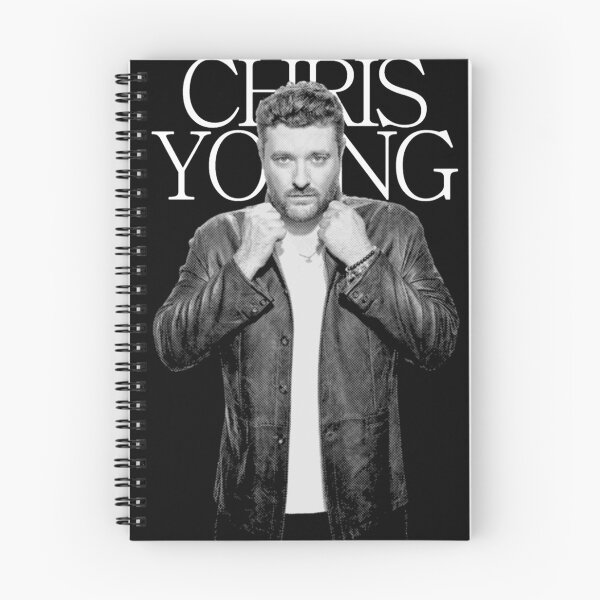 Item preview, Chris Young Monochrome Tribute Music Portrait designed and sold by KelleyWSchwartz.
