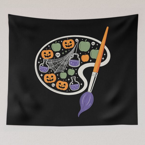 Item preview, Art Teacher Pumpkin Scary Halloween designed and sold by JonBarnes22.