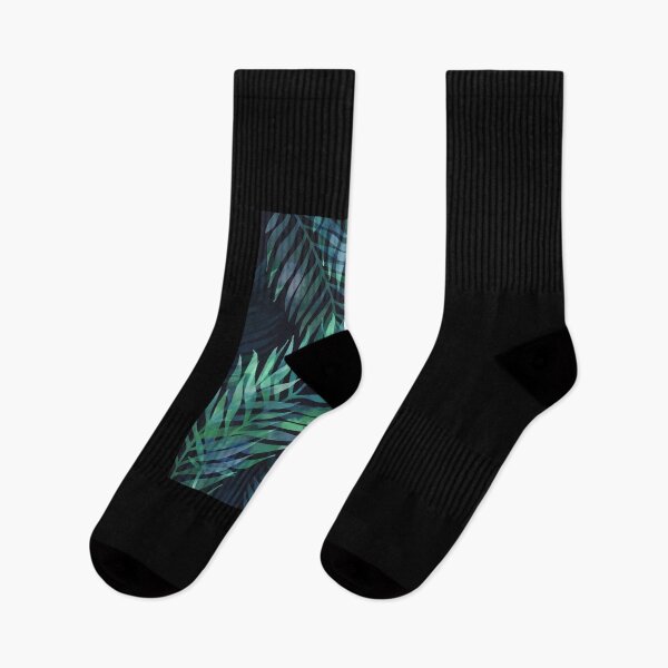 Item preview, Dark-Green-Palms-Leaves-Pattern designed and sold by ruthannpa.