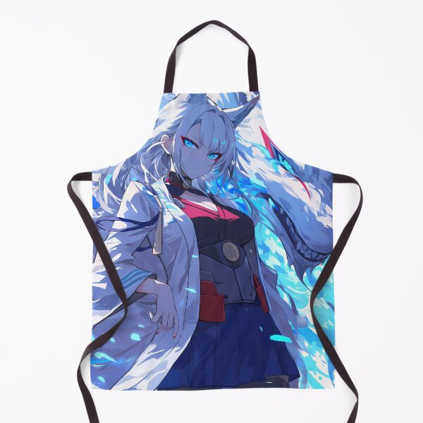 Item preview, Kaga Fierce Wolf Spirit Azur Lane Dynamic Blue Flame Battle Presence designed and sold by HumbertoValveno.