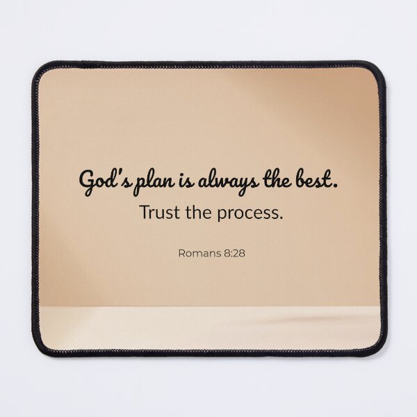 Item preview, In Faith’s Hands, the Plan Unfolds | Romans 8:28 Christian Scripture Art designed and sold by Dwordsdaily.