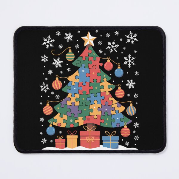 Item preview, Autism Christmas Tree for Proud Autistic designed and sold by JulienAureo.