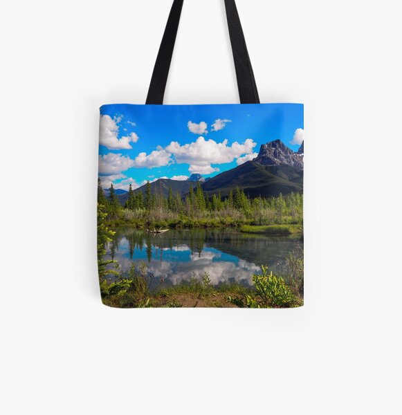 Canmore, Alberta, Canada All Over Print Tote Bag