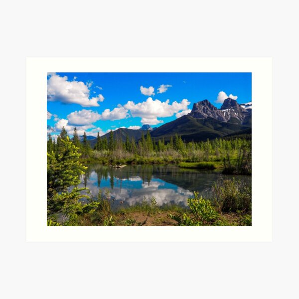 Canmore, Alberta, Canada Art Print