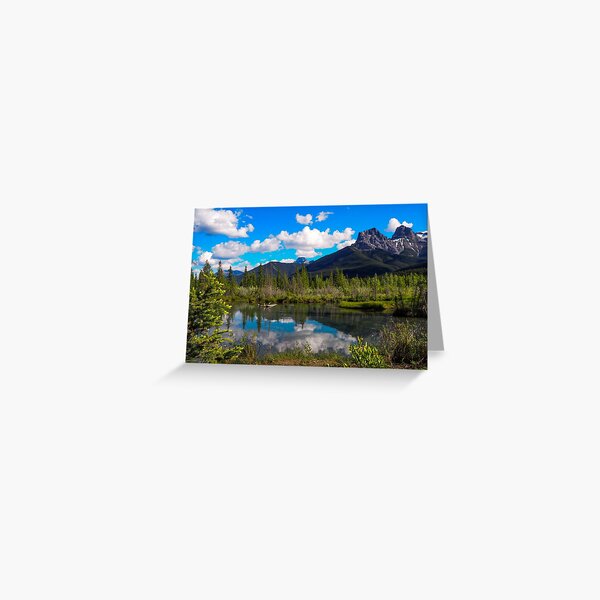 Canmore, Alberta, Canada Greeting Card
