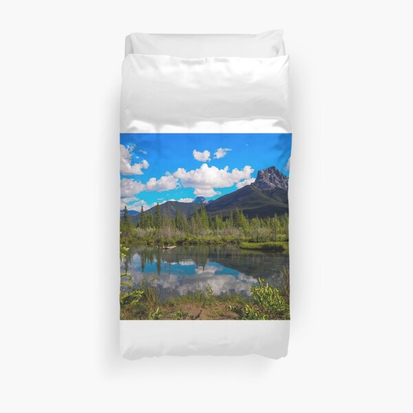 Canmore, Alberta, Canada Duvet Cover