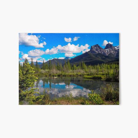 Canmore, Alberta, Canada Art Board Print